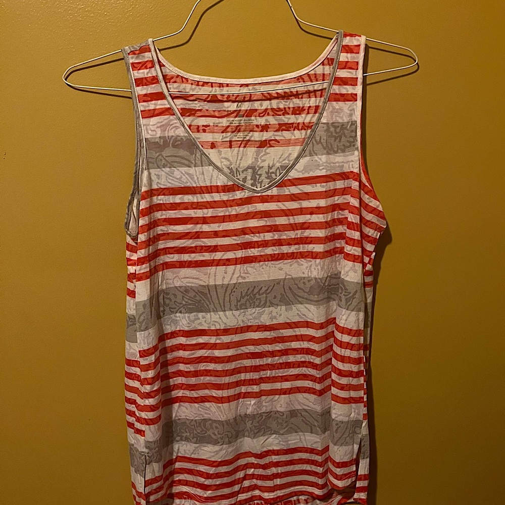 Red-orangish light-weight top